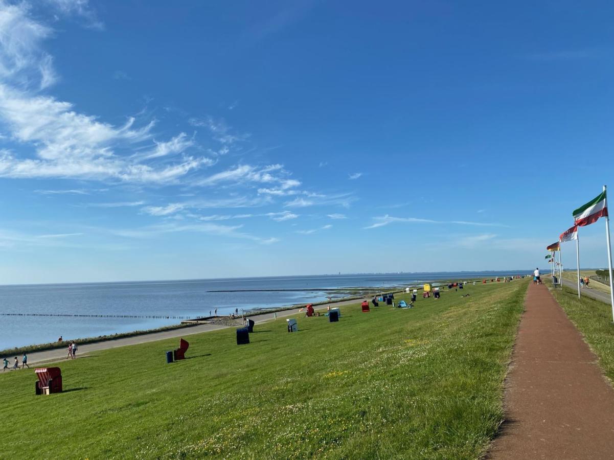 Heimathafen Friedrichskoog Appartement Buitenkant foto
